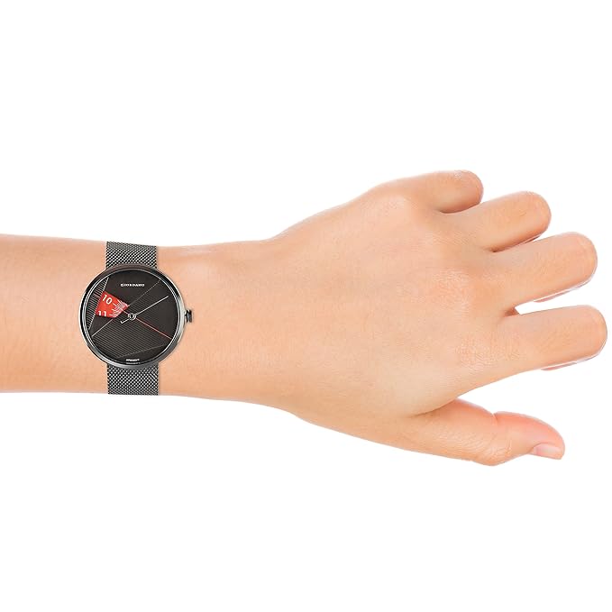 Giordano Analog Watch for Men’s with Color Variant, Stylish Watch Wired Metal Mesh Band, Wrist Watch for Men & Boys to Compliment Your Look/Ideal Gift for Men's | GZ-50050-11